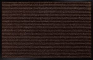 Коврик влаговпитывающий 2-х полосный БалтТурф (Double stripe doormat) 40х60 см коричневый