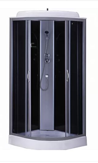 Душевая кабина CS-6691 G, 90*90*215 профиль хром. поддон 13 см