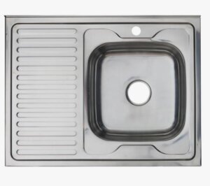 Мойка накладная  Zerix Z8060L-04-160E (Satin)