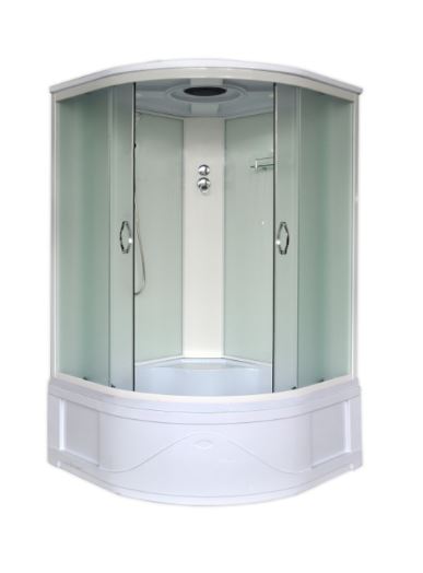 Душевая кабина CS-1200ТМ/F 120x120x215 поддон 43 стекло матовое