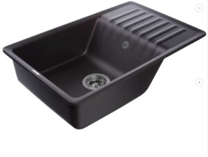 Мойка GranFest Quarz GF-ZW-73   черный