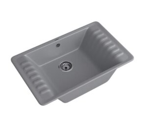 Мойка Granfest Quarz GF-ZW-71 темно-серый
