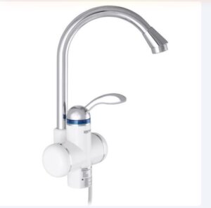 Смеситель для кухни  Zerix ELW-01 с проточным водонагревателем  3 кВт