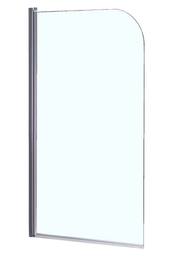 Шторка для ванны Loranto CS-F01 120*65 хром
