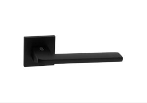 Ручка дверная PALIDORE SLIM на квадр основе A-523 Black