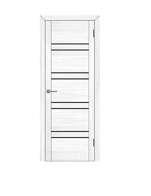 Межкомнатная дверь UNILINE 30026 Велюр белый Зеркало