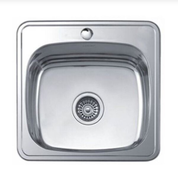 Мойка врезная ZERIX Z3838-06-160E (SATIN)