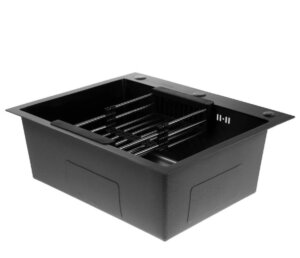 Мойка врезная Dikalan KN605008 черный