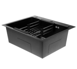 Мойка врезная Dikalan KN705008 черный